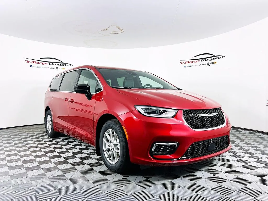 Red 2025 Chrysler Pacifica Select for sale in Saint Marys, OH