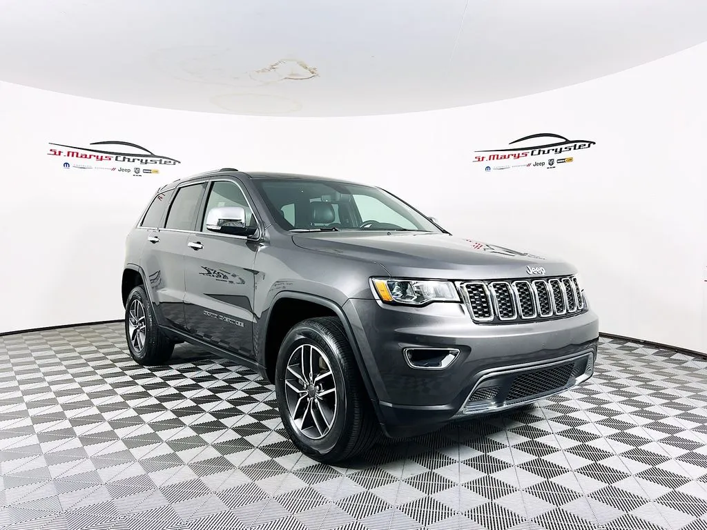 Gray 2021 Jeep Grand Cherokee Limited for sale in Saint Marys, OH