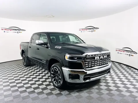 Black 2025 Ram 1500 Limited for sale in Saint Marys, OH