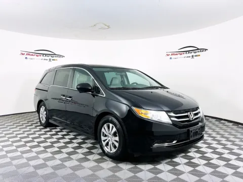 Black 2016 Honda Odyssey SE for sale in Saint Marys, OH