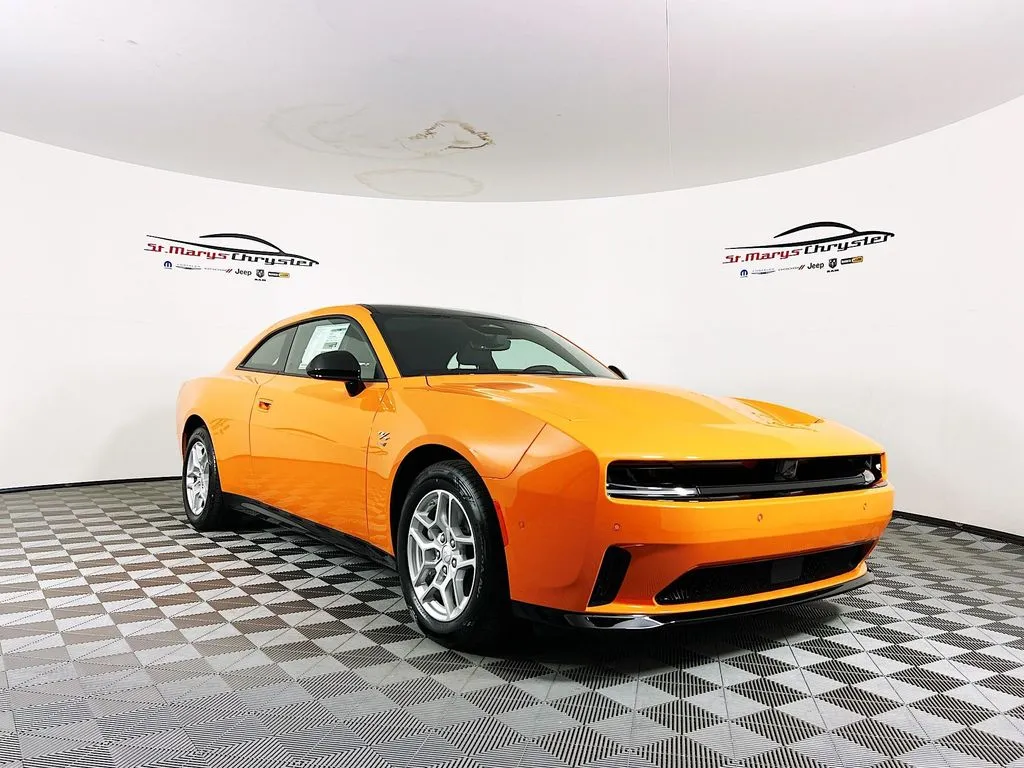 Orange 2025 Dodge Charger R/T for sale in Saint Marys, OH