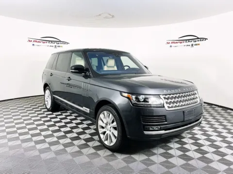 Gray 2017 Land Rover Range Rover 5.0L V8 Supercharged for sale in Saint Marys, OH