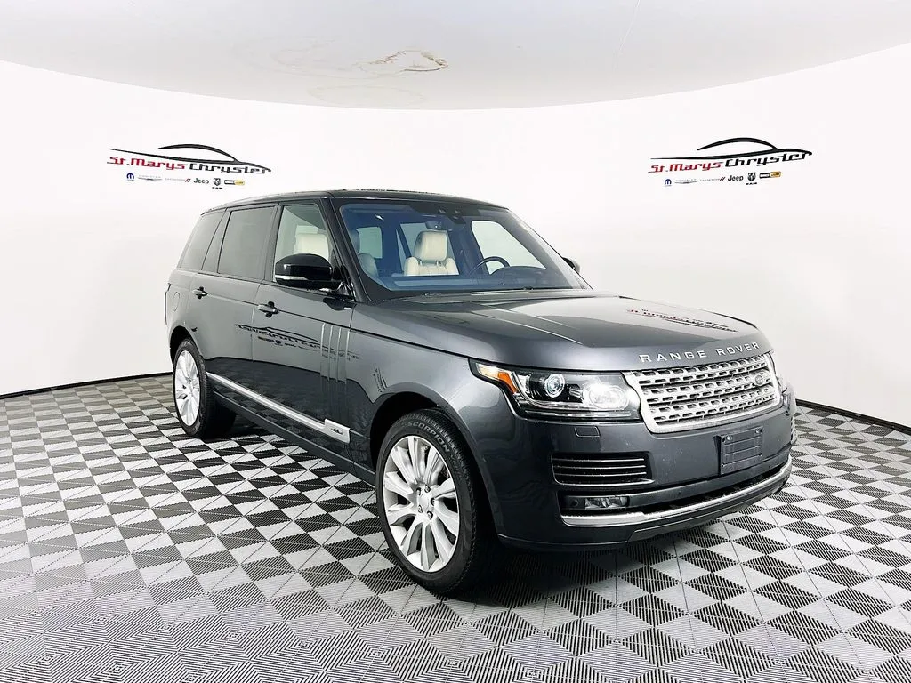 Gray 2017 Land Rover Range Rover 5.0L V8 Supercharged for sale in Saint Marys, OH