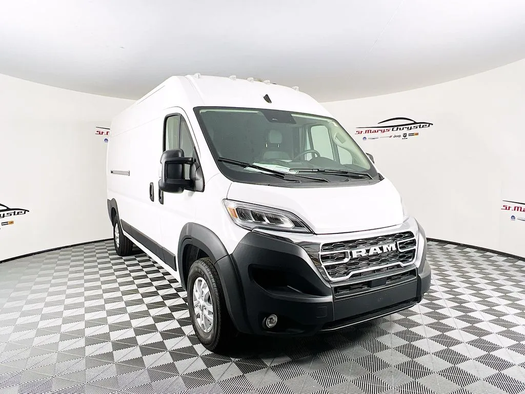 White 2024 Ram ProMaster 2500 High Roof for sale in Saint Marys, OH