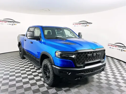 Blue 2025 Ram 1500 Rebel for sale in Saint Marys, OH