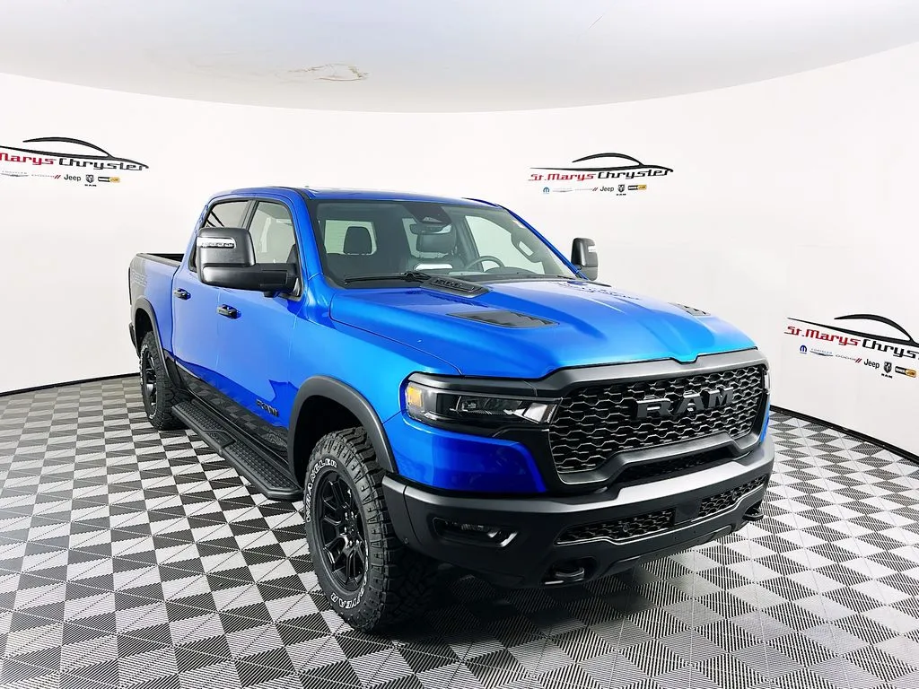 Blue 2025 Ram 1500 Rebel for sale in Saint Marys, OH
