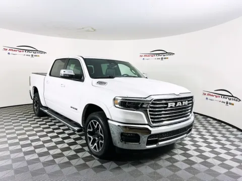 White 2025 Ram 1500 Laramie for sale in Saint Marys, OH