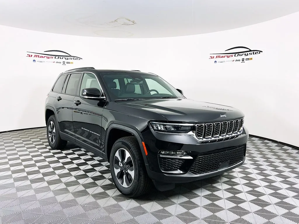 Black 2024 Jeep Grand Cherokee 4xe for sale in Saint Marys, OH