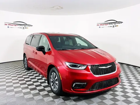 Red 2025 Chrysler Pacifica Hybrid Select for sale in Saint Marys, OH