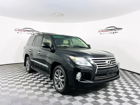 Black 2014 Lexus LX 570 for sale in Saint Marys, OH