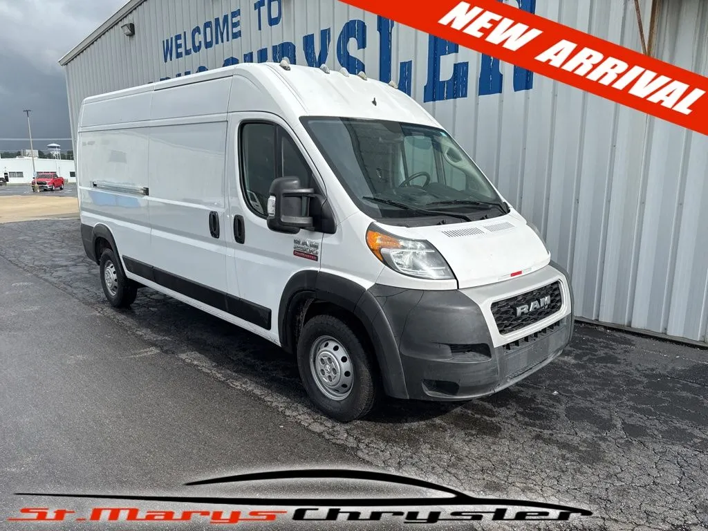 White 2021 Ram ProMaster 2500 High Roof for sale in Saint Marys, OH