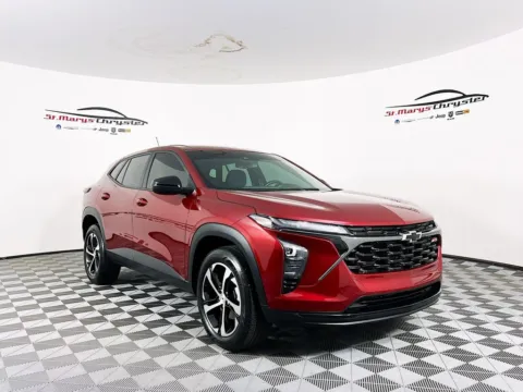 Red 2024 Chevrolet Trax 1RS for sale in Saint Marys, OH