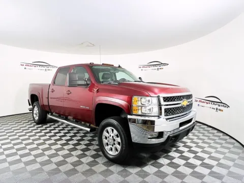 Red 2013 Chevrolet Silverado 3500HD LTZ for sale in Saint Marys, OH