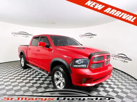 Red 2014 Ram 1500 Sport for sale in Saint Marys, OH
