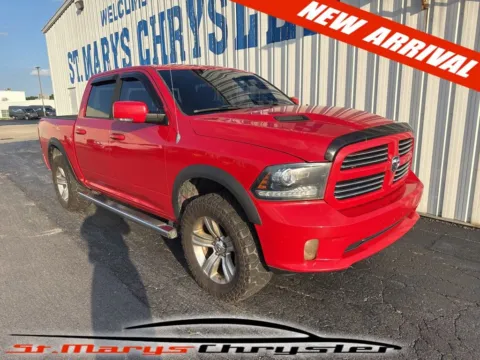 Red 2014 Ram 1500 Sport for sale in Saint Marys, OH