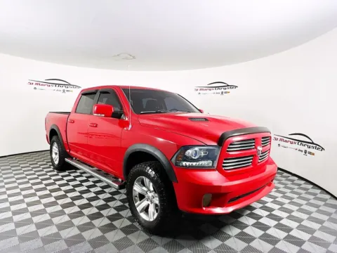 Red 2014 Ram 1500 Sport for sale in Saint Marys, OH