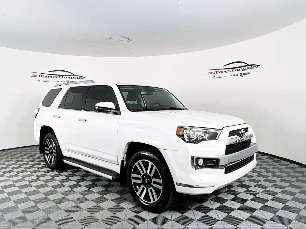 White 2018 Toyota 4Runner Limited for sale in Saint Marys, OH