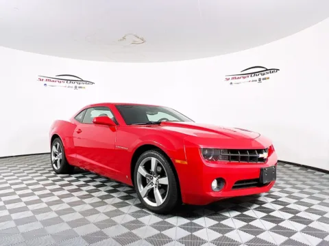 Red 2010 Chevrolet Camaro 1LT for sale in Saint Marys, OH