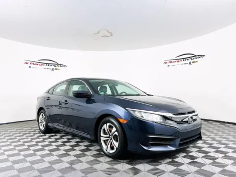 Gray 2018 Honda Civic LX for sale in Saint Marys, OH