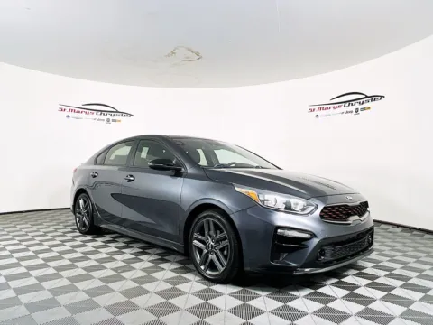 Gray 2021 Kia Forte GT-Line for sale in Saint Marys, OH