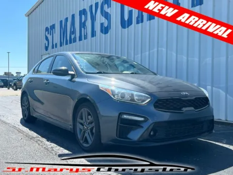 Gray 2021 Kia Forte GT-Line for sale in Saint Marys, OH