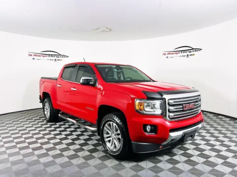 Red 2015 GMC Canyon SLT for sale in Saint Marys, OH