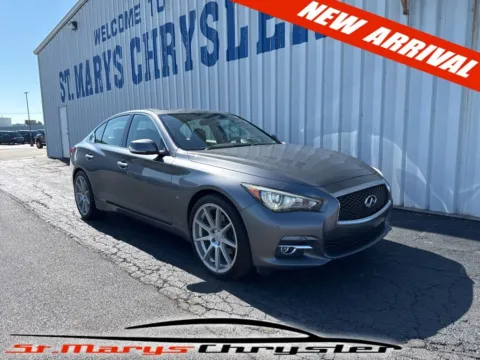 Gray 2015 INFINITI Q50 for sale in Saint Marys, OH