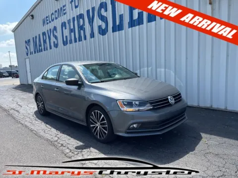 Gray 2016 Volkswagen Jetta 1.8T Sport for sale in Saint Marys, OH