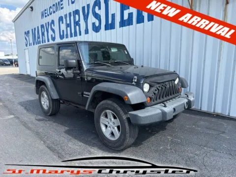 Black 2010 Jeep Wrangler Sport for sale in Saint Marys, OH