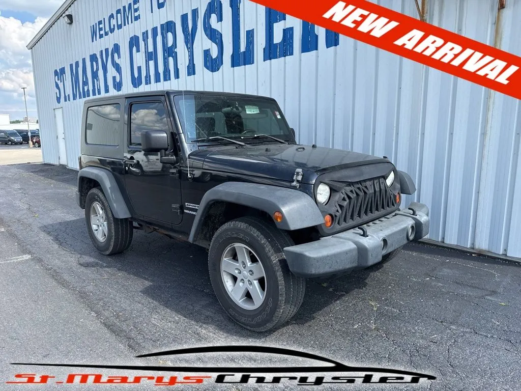 Black 2010 Jeep Wrangler Sport for sale in Saint Marys, OH