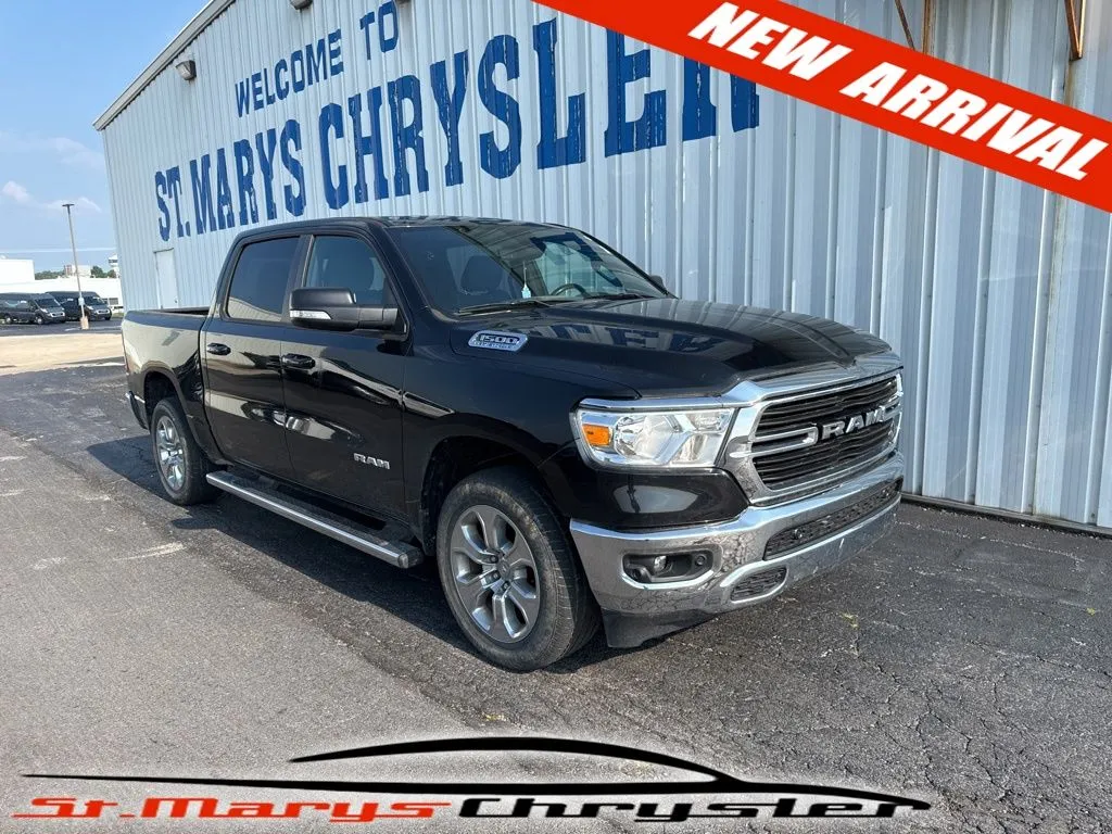 Black 2021 Ram 1500 Big Horn/Lone Star for sale in Saint Marys, OH