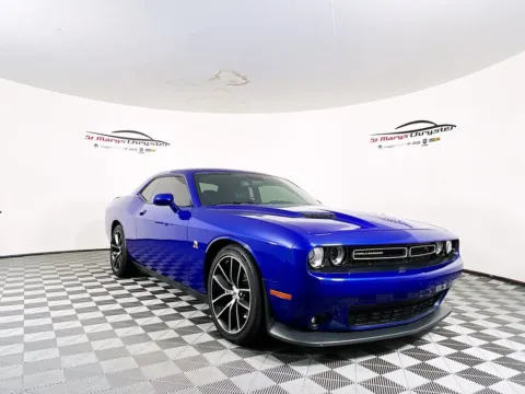 Blue 2018 Dodge Challenger R/T Scat Pack for sale in Saint Marys, OH