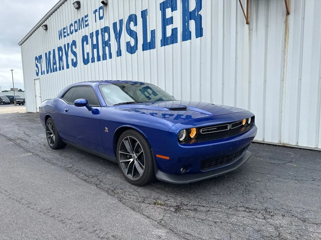 Blue 2018 Dodge Challenger R/T Scat Pack for sale in Saint Marys, OH