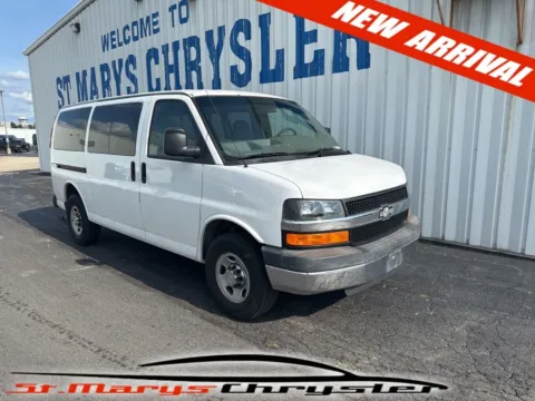 White 2009 Chevrolet Express 3500 LS for sale in Saint Marys, OH