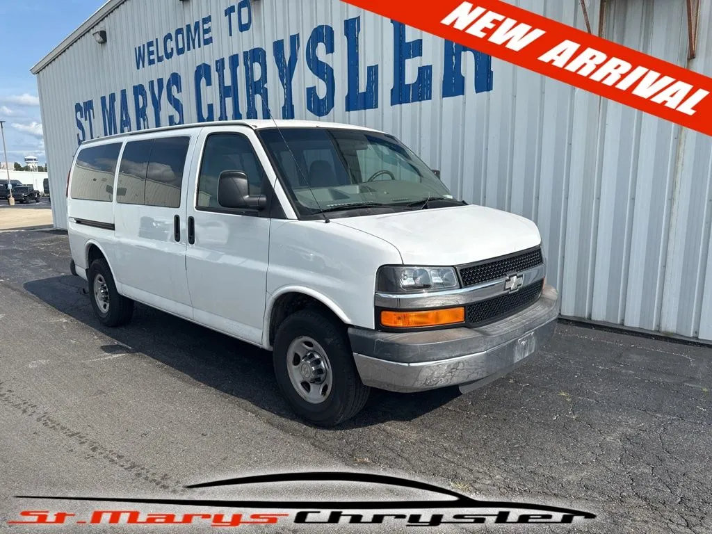 White 2009 Chevrolet Express 3500 LS for sale in Saint Marys, OH