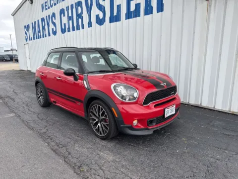 Red 2013 MINI John Cooper Works Countryman for sale in Saint Marys, OH