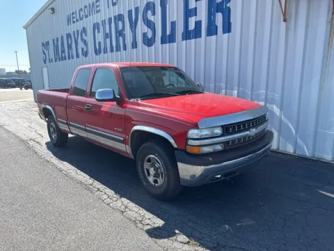 Red 2002 Chevrolet Silverado 1500 LS for sale in Saint Marys, OH