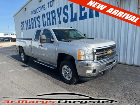 Silver 2011 Chevrolet Silverado 2500HD LT for sale in Saint Marys, OH