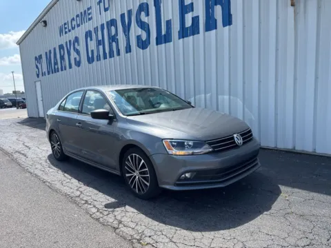 Gray 2016 Volkswagen Jetta 1.8T Sport for sale in Saint Marys, OH