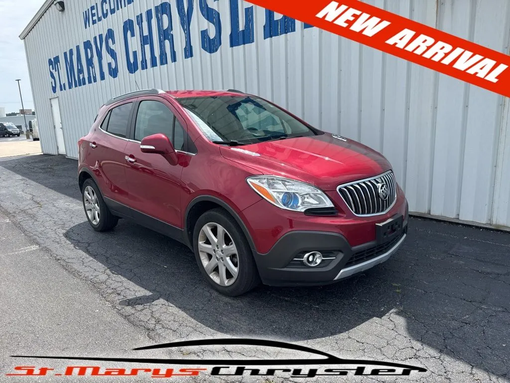 Red 2015 Buick Encore Leather for sale in Saint Marys, OH