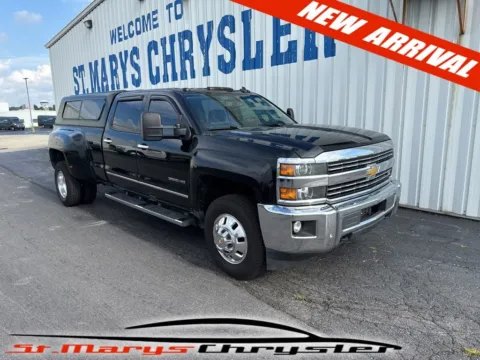 Black 2015 Chevrolet Silverado 3500HD LTZ for sale in Saint Marys, OH