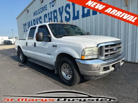 White 2003 Ford F-250SD XLT for sale in Saint Marys, OH