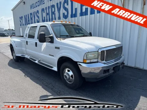 White 2002 Ford F-350SD Lariat for sale in Saint Marys, OH