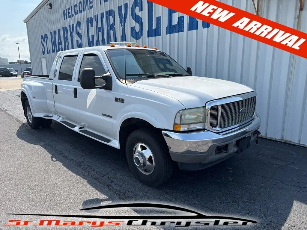 White 2002 Ford F-350SD Lariat for sale in Saint Marys, OH