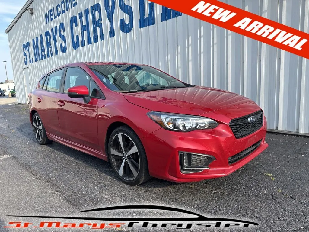 Red 2018 Subaru Impreza 2.0i Sport for sale in Saint Marys, OH