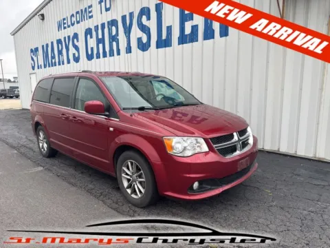 Red 2014 Dodge Grand Caravan SXT for sale in Saint Marys, OH