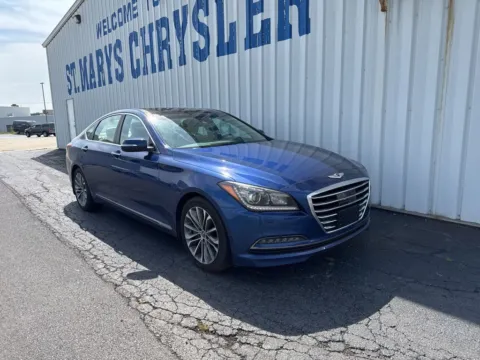 Blue 2016 Hyundai Genesis 3.8 for sale in Saint Marys, OH