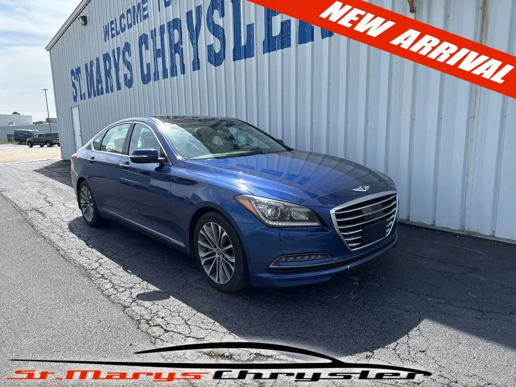 Blue 2016 Hyundai Genesis 3.8 for sale in Saint Marys, OH