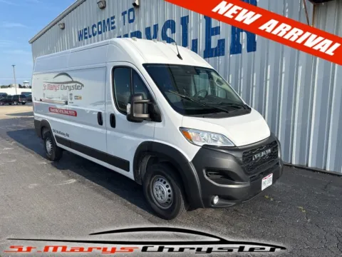 White 2024 Ram ProMaster 3500 High Roof for sale in Saint Marys, OH