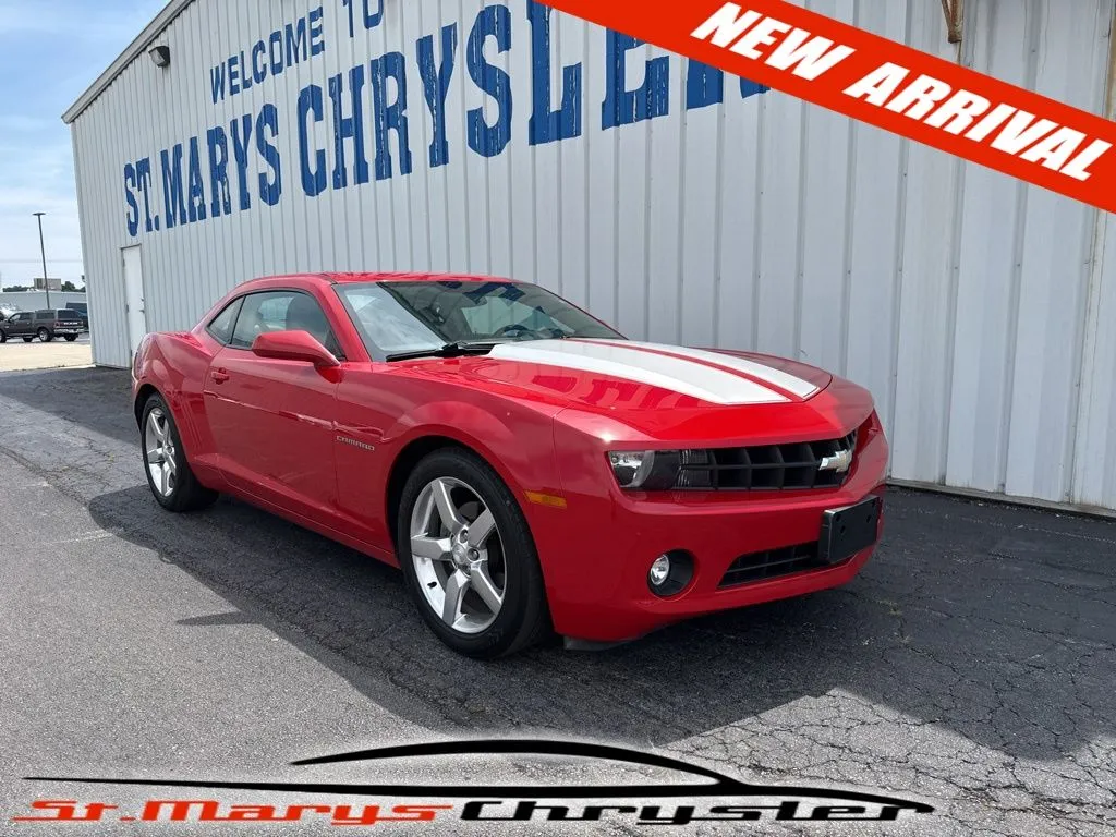 Red 2013 Chevrolet Camaro 1LT for sale in Saint Marys, OH